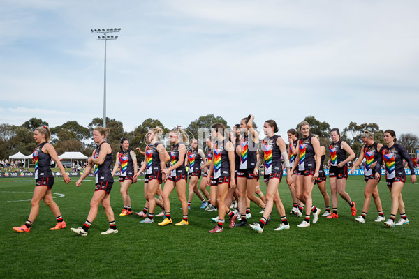 AFLW 2024 Round 07 - St Kilda v Melbourne - A-55275095