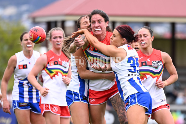 AFLW 2024 Round 07 - North Melbourne v Sydney - A-55278028