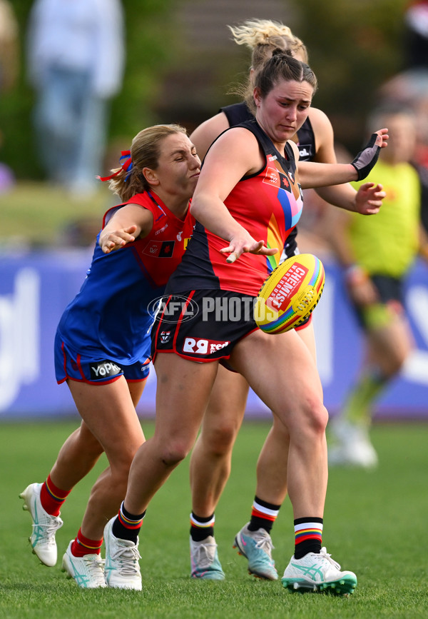 AFLW 2024 Round 07 - St Kilda v Melbourne - A-55278043