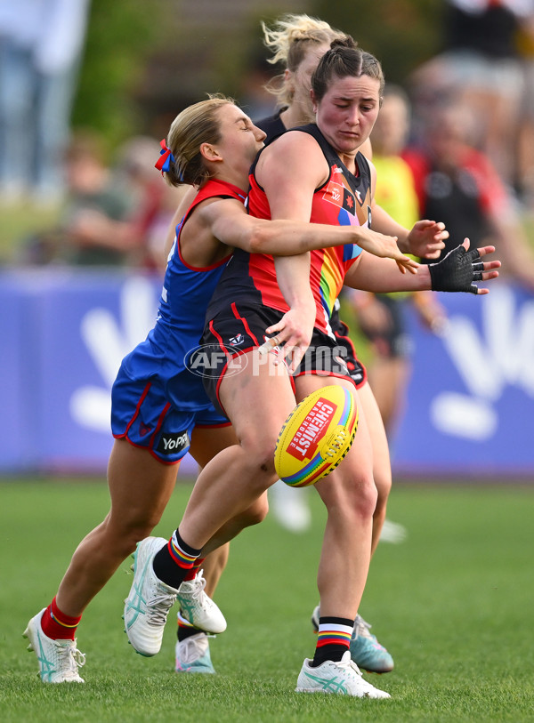 AFLW 2024 Round 07 - St Kilda v Melbourne - A-55278044