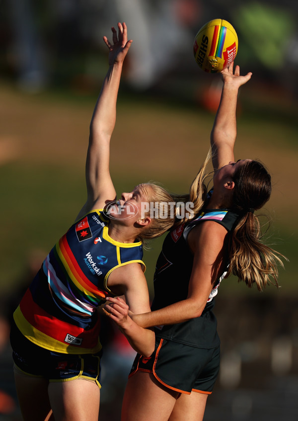 AFLW 2024 Round 07 - GWS v Adelaide - A-55278055