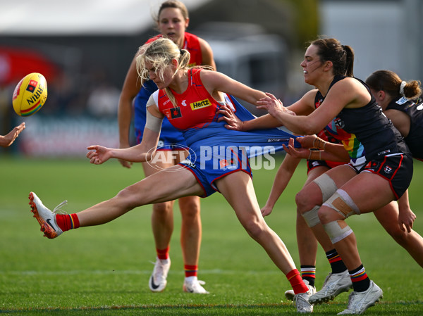 AFLW 2024 Round 07 - St Kilda v Melbourne - A-55278660