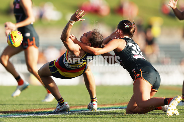 AFLW 2024 Round 07 - GWS v Adelaide - A-55278693