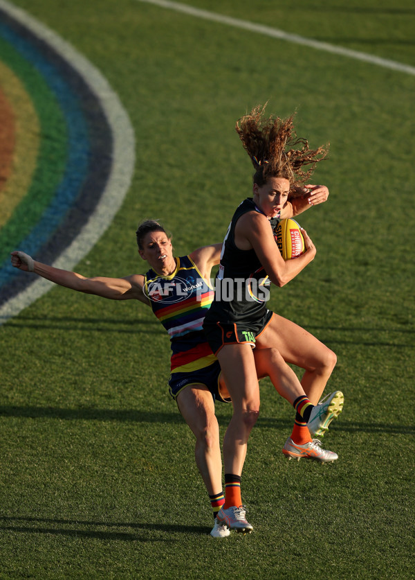 AFLW 2024 Round 07 - GWS v Adelaide - A-55281644