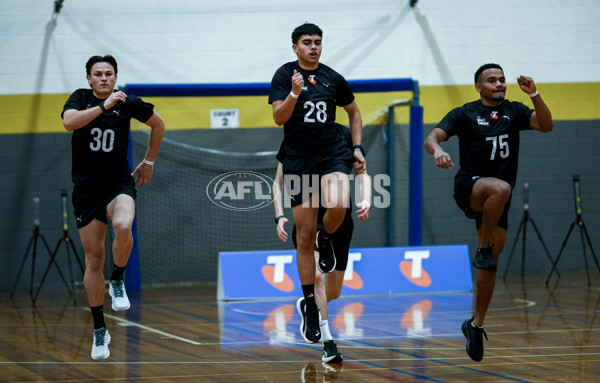 AFL 2024 Media - AFL State Draft Combine - A-55285217