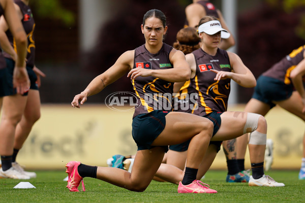 AFLW 2024 Training - Hawthorn 171024 - A-55304853