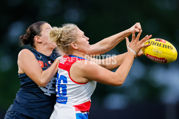 AFLW 2024 Round 08 - Carlton v Western Bulldogs - A-55323351