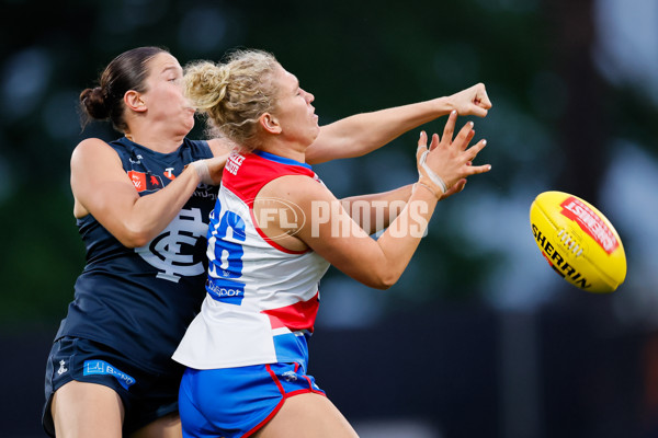 AFLW 2024 Round 08 - Carlton v Western Bulldogs - A-55323352