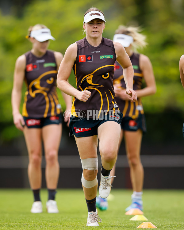 AFLW 2024 Training - Hawthorn 171024 - A-55324591