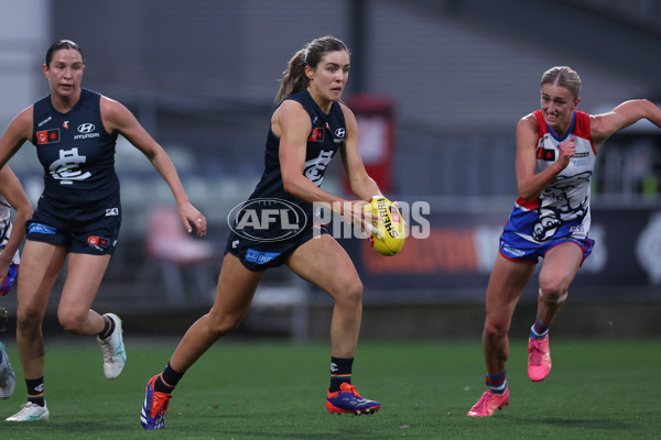 AFLW 2024 Round 08 - Carlton v Western Bulldogs - A-55326594