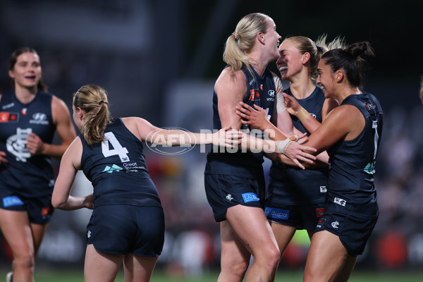 AFLW 2024 Round 08 - Carlton v Western Bulldogs - A-55326621