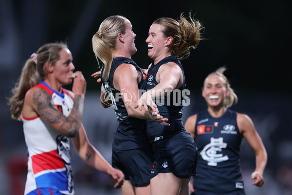 AFLW 2024 Round 08 - Carlton v Western Bulldogs - A-55326623