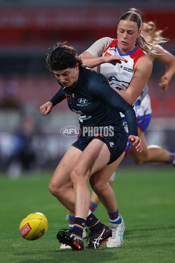 AFLW 2024 Round 08 - Carlton v Western Bulldogs - A-55326655