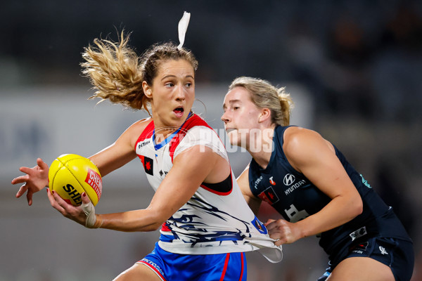 AFLW 2024 Round 08 - Carlton v Western Bulldogs - A-55326676