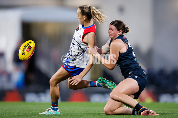 AFLW 2024 Round 08 - Carlton v Western Bulldogs - A-55327008