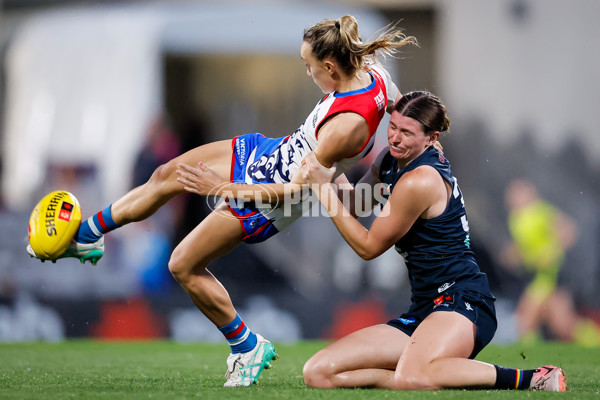 AFLW 2024 Round 08 - Carlton v Western Bulldogs - A-55327009