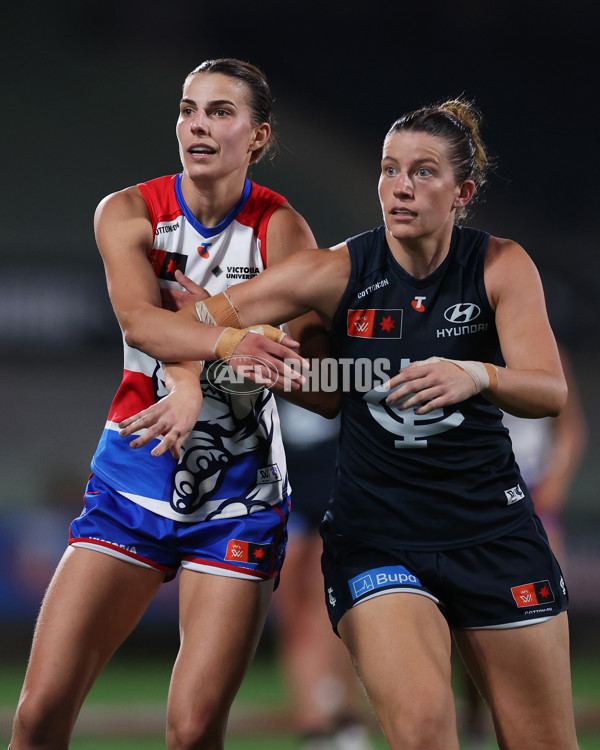 AFLW 2024 Round 08 - Carlton v Western Bulldogs - A-55327075