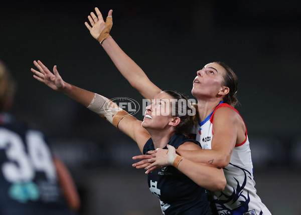 AFLW 2024 Round 08 - Carlton v Western Bulldogs - A-55327076