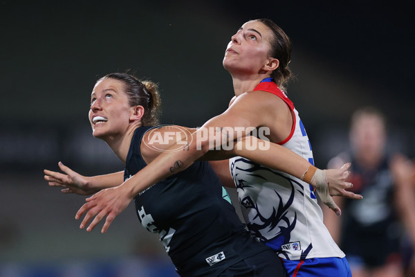 AFLW 2024 Round 08 - Carlton v Western Bulldogs - A-55327077