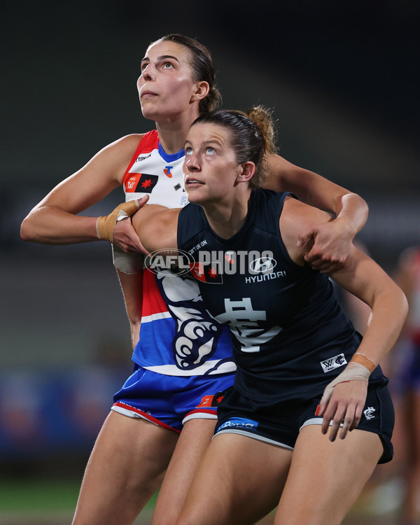 AFLW 2024 Round 08 - Carlton v Western Bulldogs - A-55327078