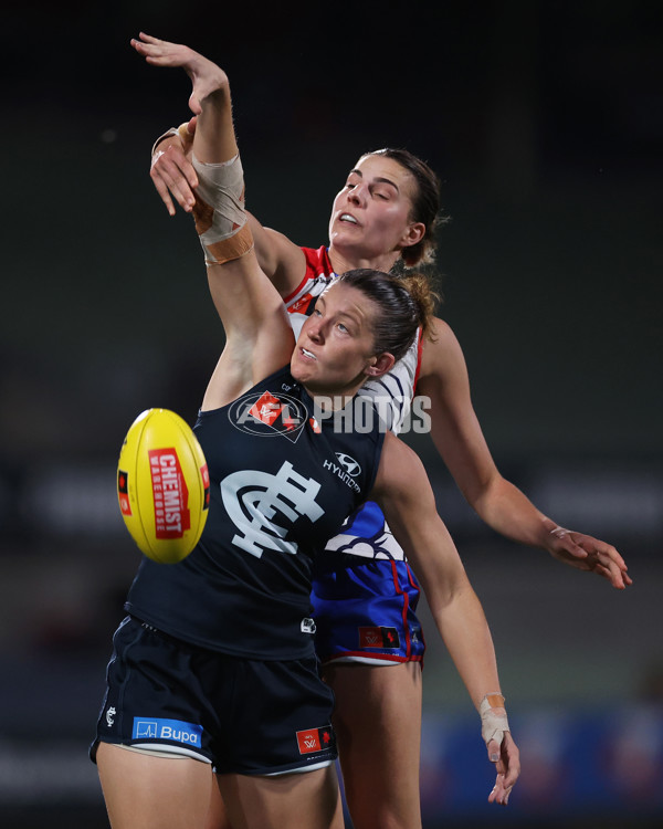 AFLW 2024 Round 08 - Carlton v Western Bulldogs - A-55327079