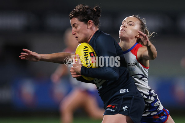 AFLW 2024 Round 08 - Carlton v Western Bulldogs - A-55329398