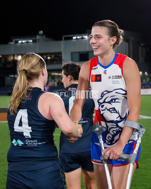 AFLW 2024 Round 08 - Carlton v Western Bulldogs - A-55329674