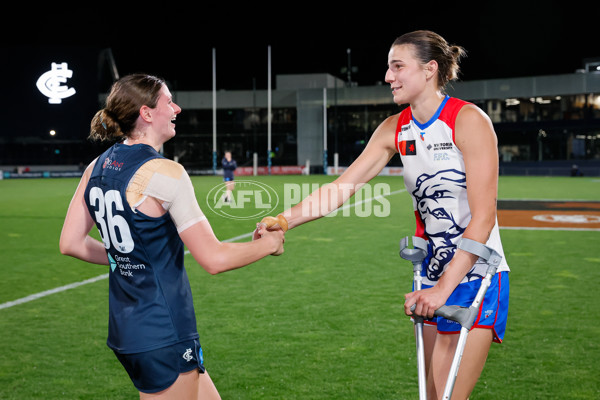 AFLW 2024 Round 08 - Carlton v Western Bulldogs - A-55329678