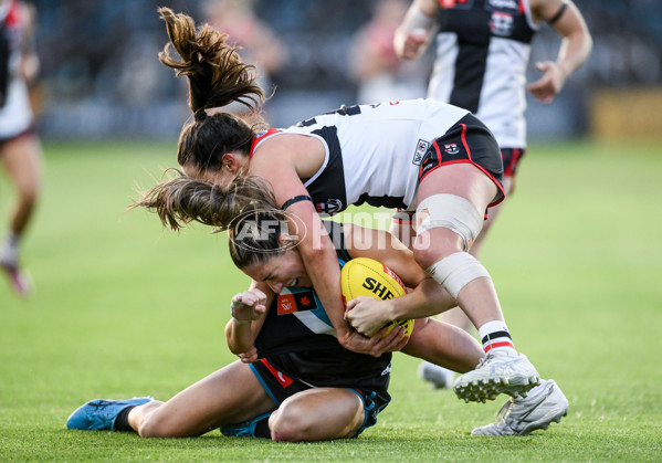 AFLW 2024 Round 08 - Port Adelaide v St Kilda - A-55331889