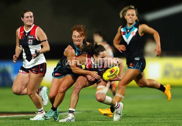 AFLW 2024 Round 08 - Port Adelaide v St Kilda - A-55331926