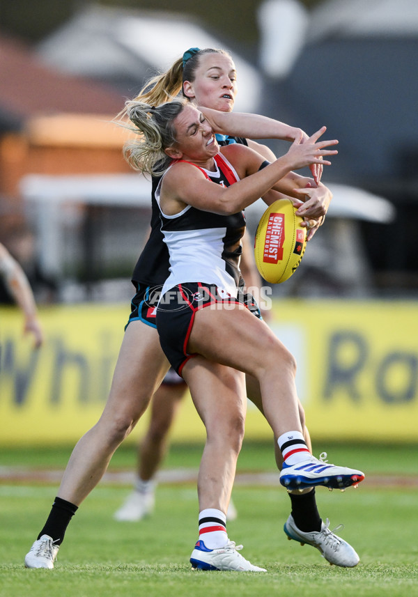 AFLW 2024 Round 08 - Port Adelaide v St Kilda - A-55333481