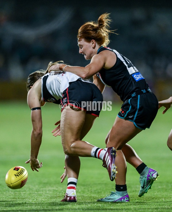 AFLW 2024 Round 08 - Port Adelaide v St Kilda - A-55333529