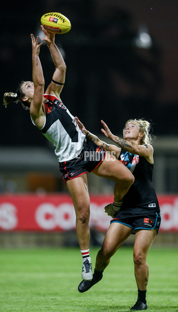 AFLW 2024 Round 08 - Port Adelaide v St Kilda - A-55333544