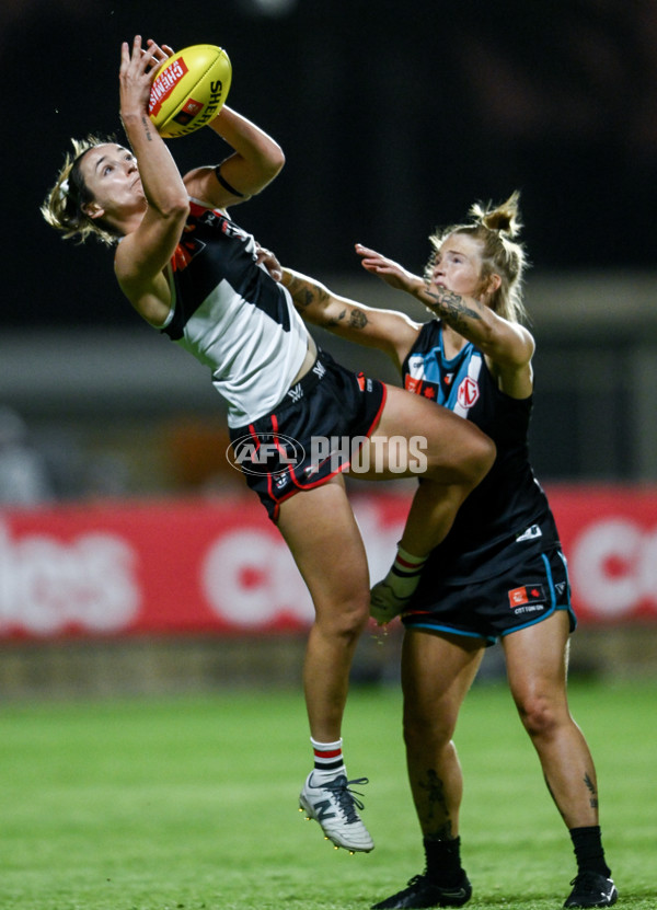 AFLW 2024 Round 08 - Port Adelaide v St Kilda - A-55333546