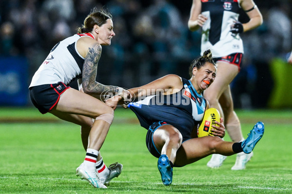 AFLW 2024 Round 08 - Port Adelaide v St Kilda - A-55336188