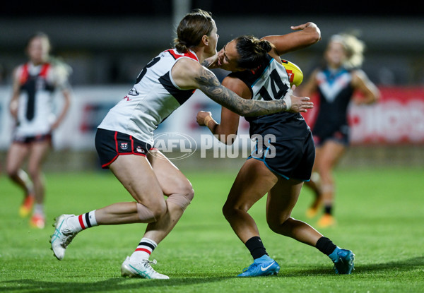 AFLW 2024 Round 08 - Port Adelaide v St Kilda - A-55336193