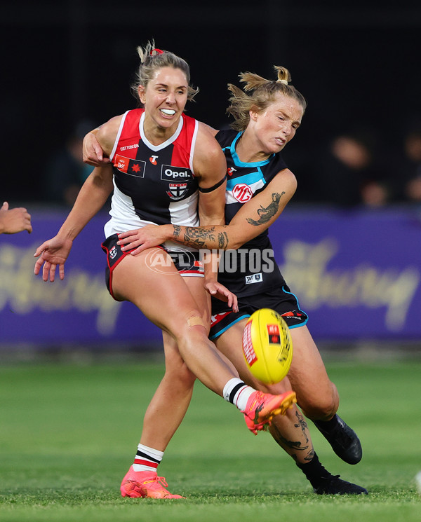 AFLW 2024 Round 08 - Port Adelaide v St Kilda - A-55336247