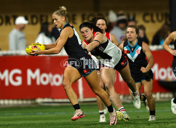 AFLW 2024 Round 08 - Port Adelaide v St Kilda - A-55336534