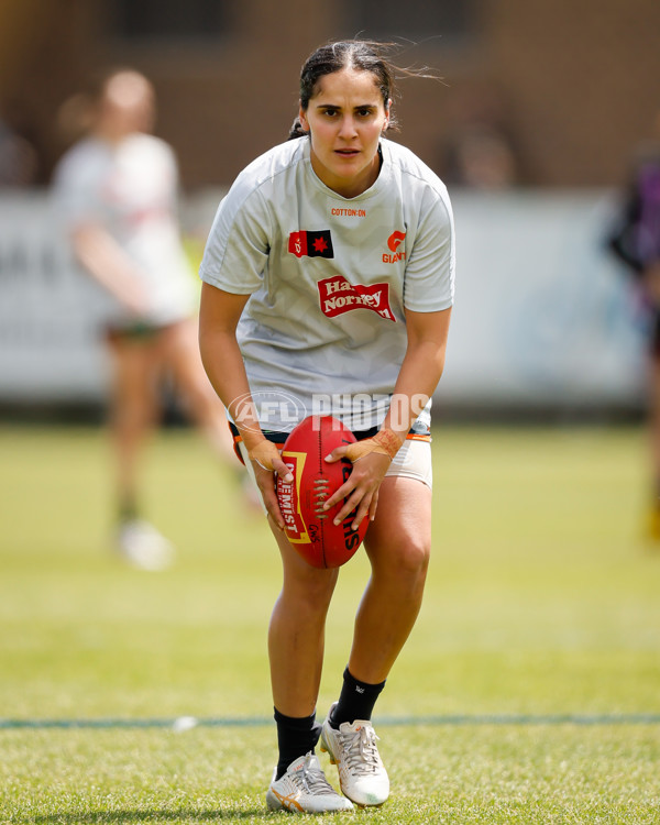 AFLW 2024 Round 08 - Hawthorn v GWS - A-55339735