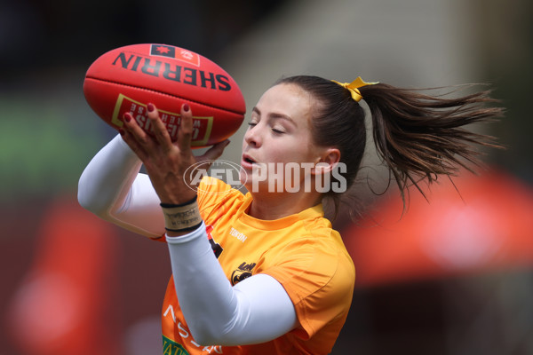 AFLW 2024 Round 08 - Hawthorn v GWS - A-55339762