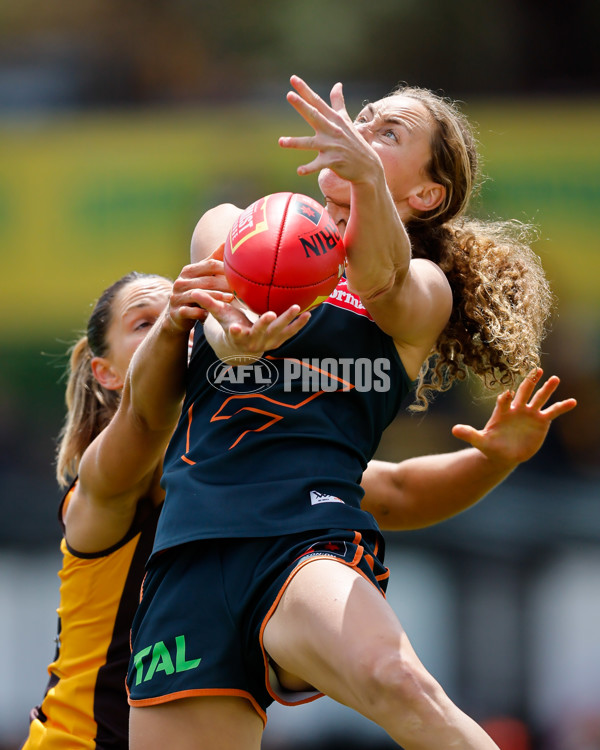 AFLW 2024 Round 08 - Hawthorn v GWS - A-55339789