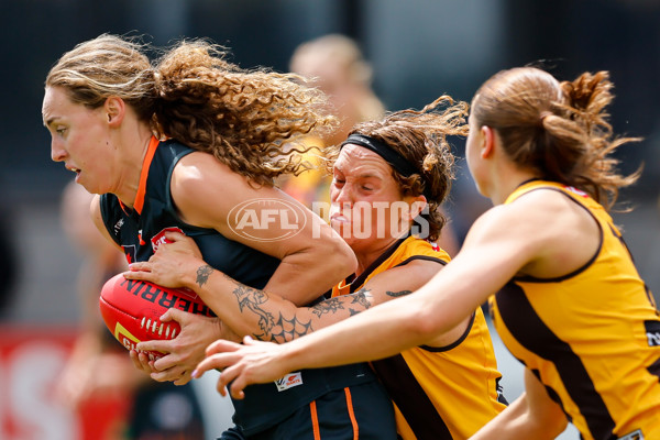 AFLW 2024 Round 08 - Hawthorn v GWS - A-55341957