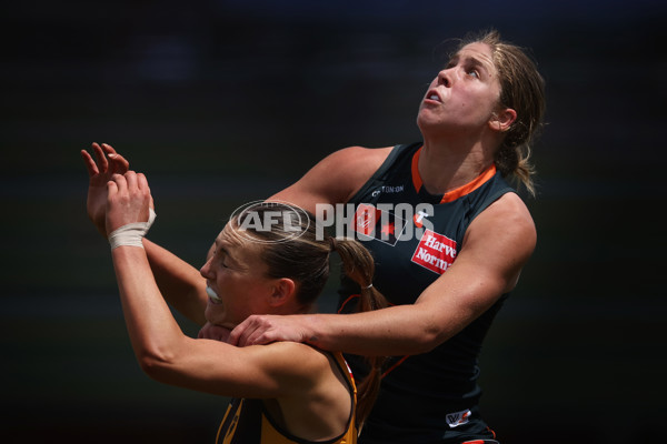 AFLW 2024 Round 08 - Hawthorn v GWS - A-55341985