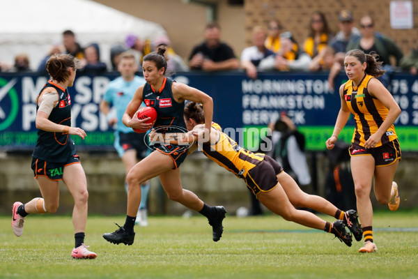 AFLW 2024 Round 08 - Hawthorn v GWS - A-55343087