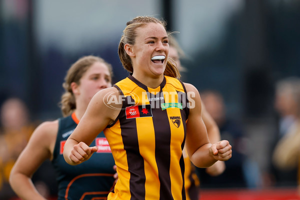 AFLW 2024 Round 08 - Hawthorn v GWS - A-55344379