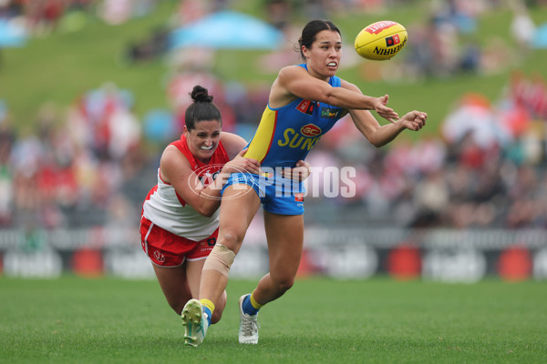 AFLW 2024 Round 08 - Sydney v Gold Coast - A-55348875