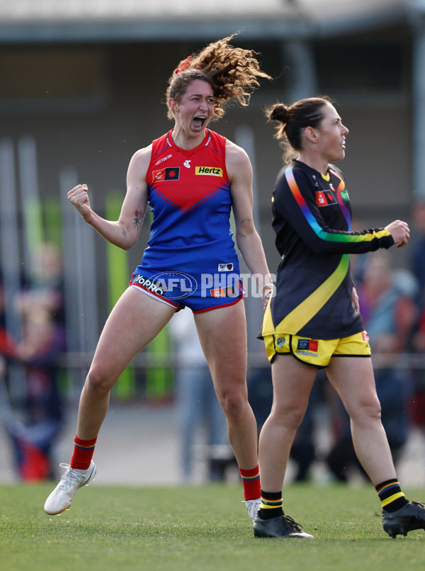 AFLW 2024 Round 08 - Melbourne v Richmond - A-55349490