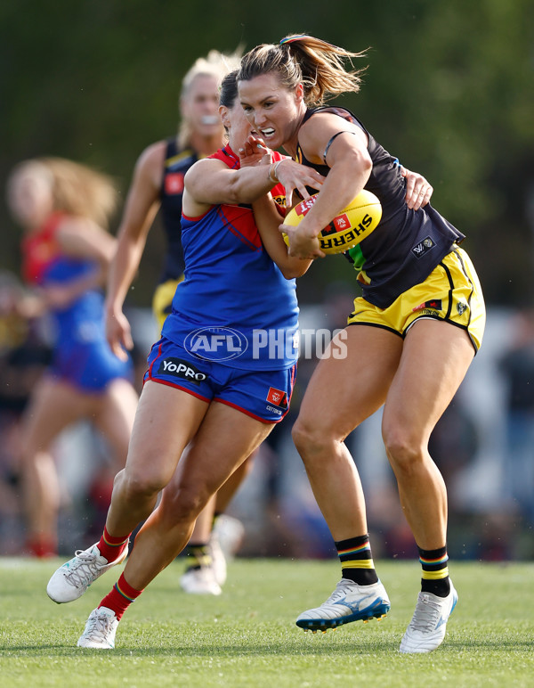 AFLW 2024 Round 08 - Melbourne v Richmond - A-55349511