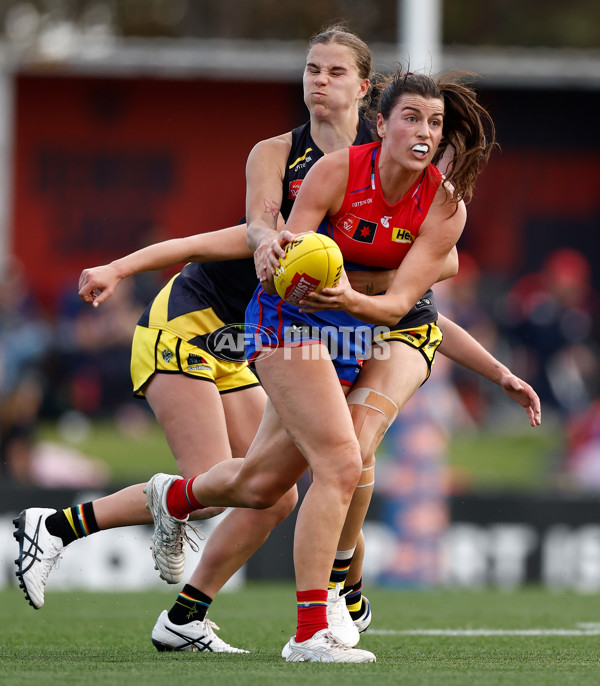 AFLW 2024 Round 08 - Melbourne v Richmond - A-55351663