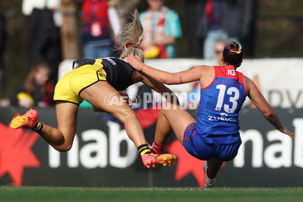 AFLW 2024 Round 08 - Melbourne v Richmond - A-55351730